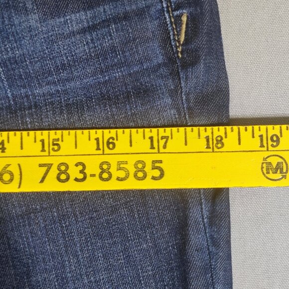 LOFT Ann Taylor Jeans women's size 4 P  curvy straight ink blue colour - Picture 11 of 14